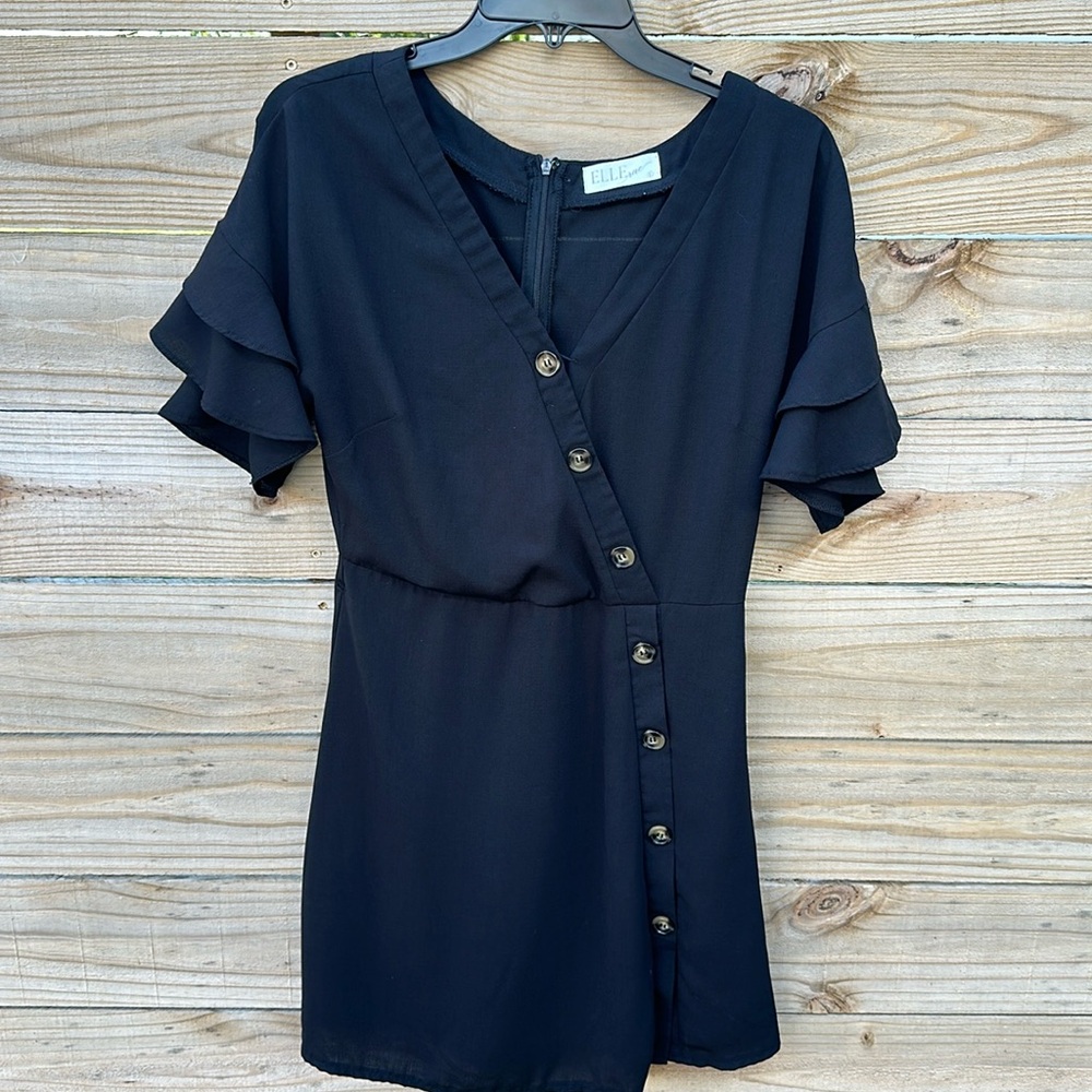 Elle Rae black boutique dress size large